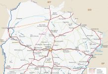 Mato Grosso do Sul – Brasil Turismo Mapa Rodoviário